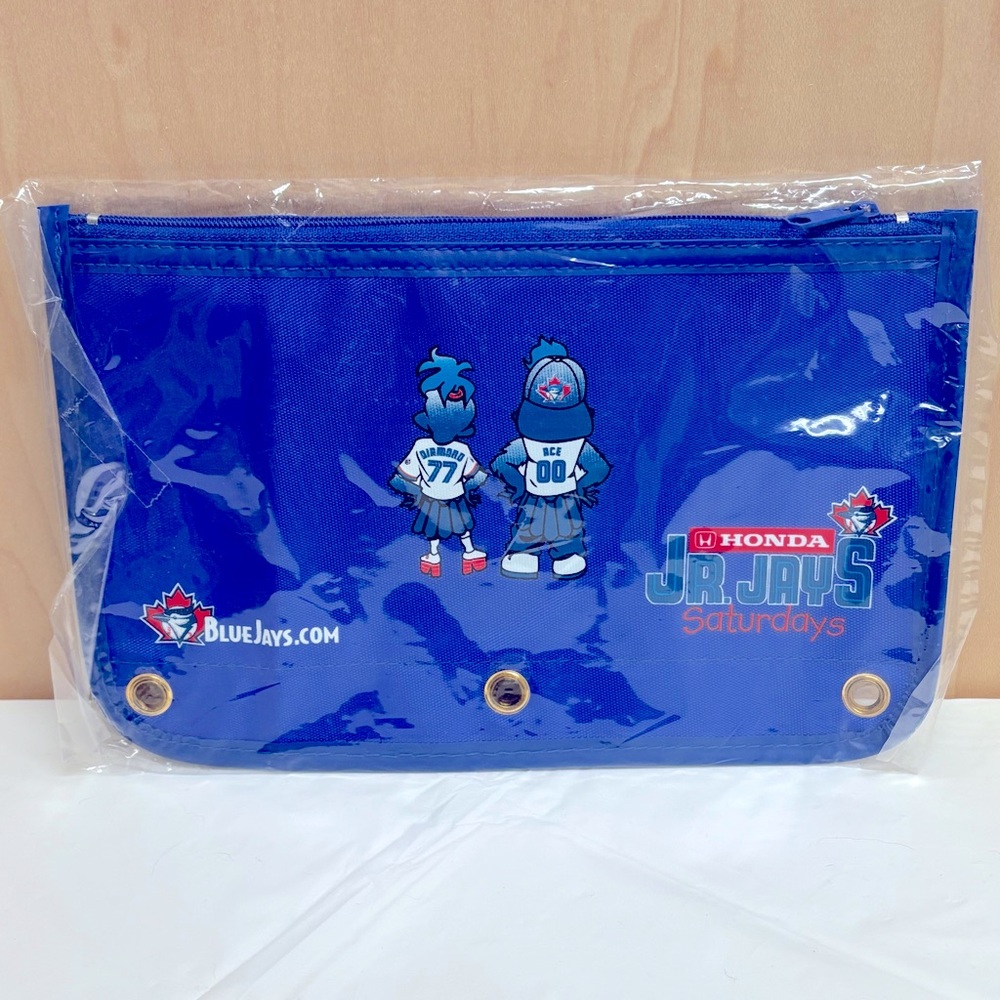 Blue Jays Jr. Jays Pencil Case Binder Pouch - Picture 4 of 7